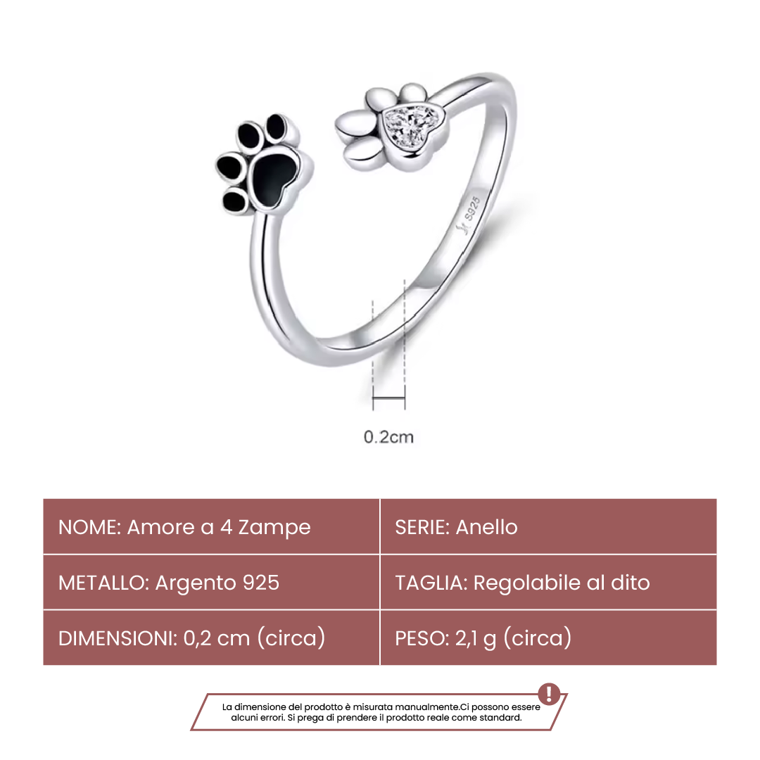 Anello Amore a 4 Zampe - Nene Official™